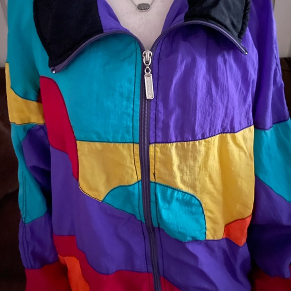 Bovattini • Vintage • Purple/ Red/ Yellow • Track Suit • Jacket & Sweatpants - Picture 4 of 14